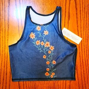 Teeki Woodstock Mermaid Tank, XS/S BRAND NEW